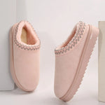 Stylish Suede Slip-On Winter Boots