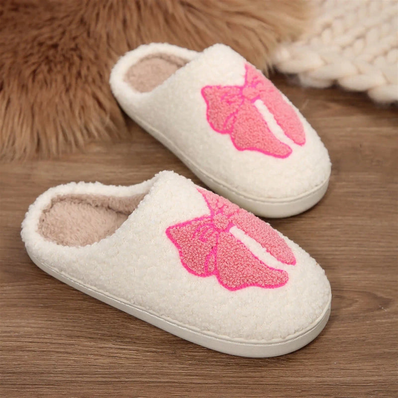 Fluffy Warm Winter House Slippers