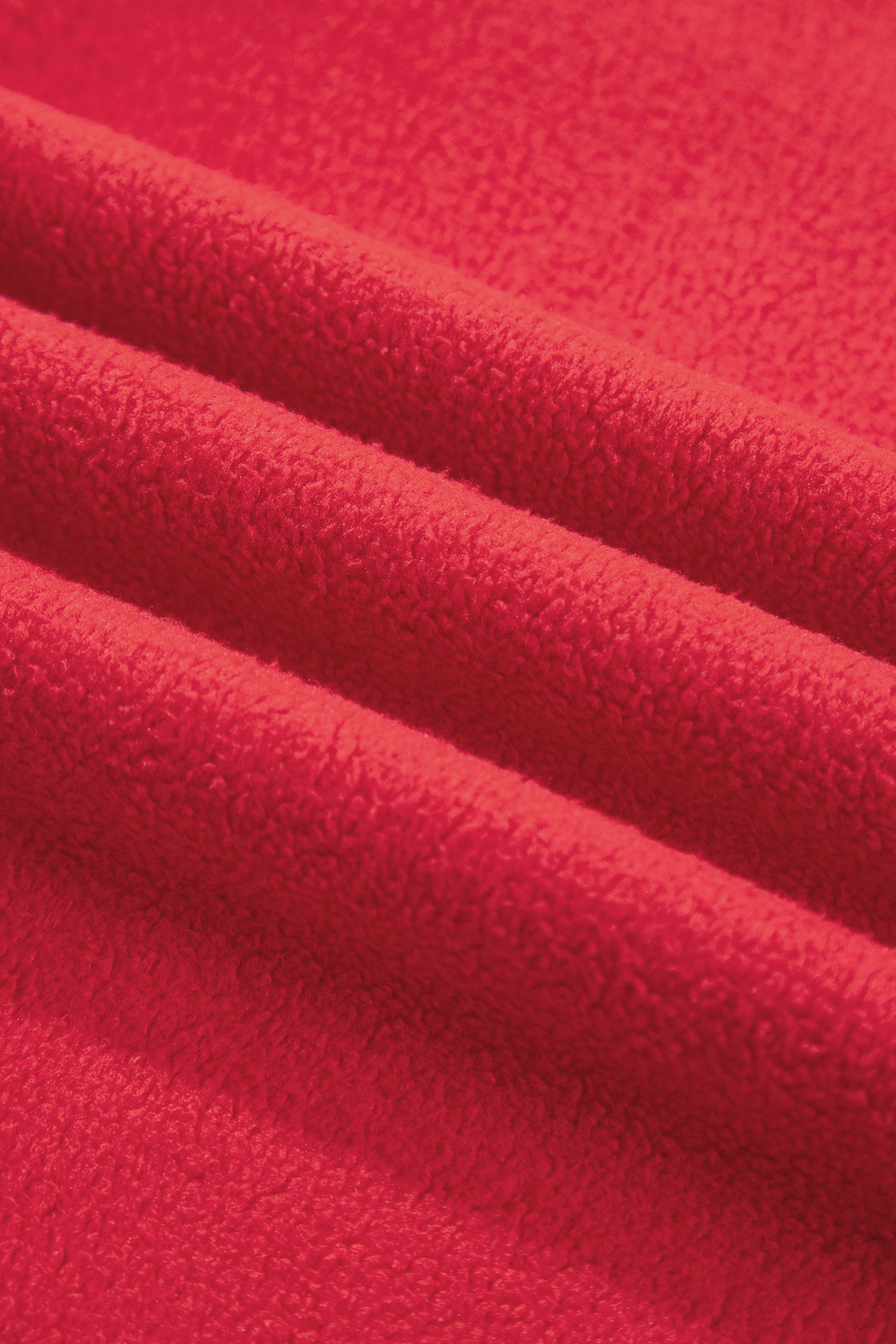 Bright Pink Exposed Seam Detail Reversible Double Wear Plus Size Sweatshirt