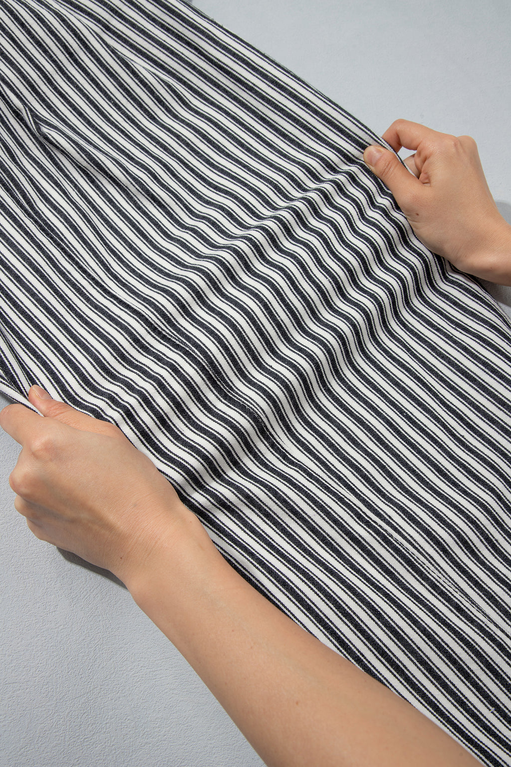 Black Stripe Drawstring Casual Loose Pants