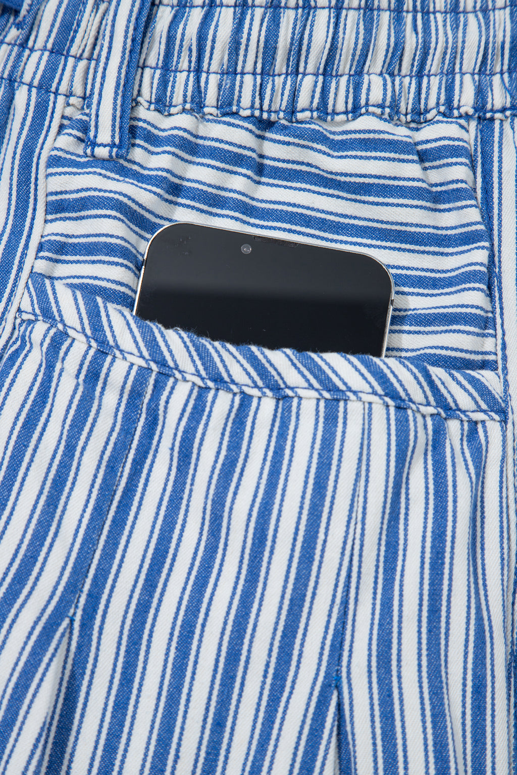 Black Stripe Drawstring Casual Loose Pants