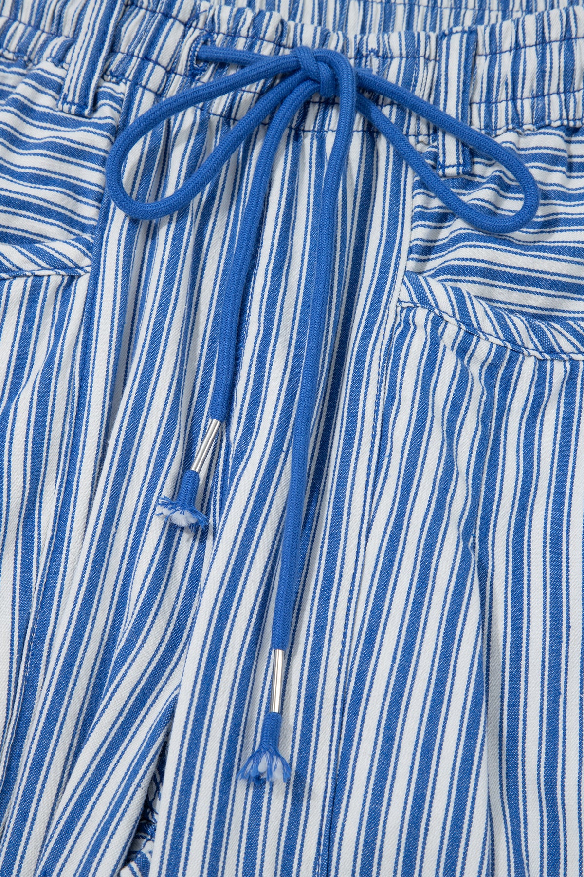 Black Stripe Drawstring Casual Loose Pants